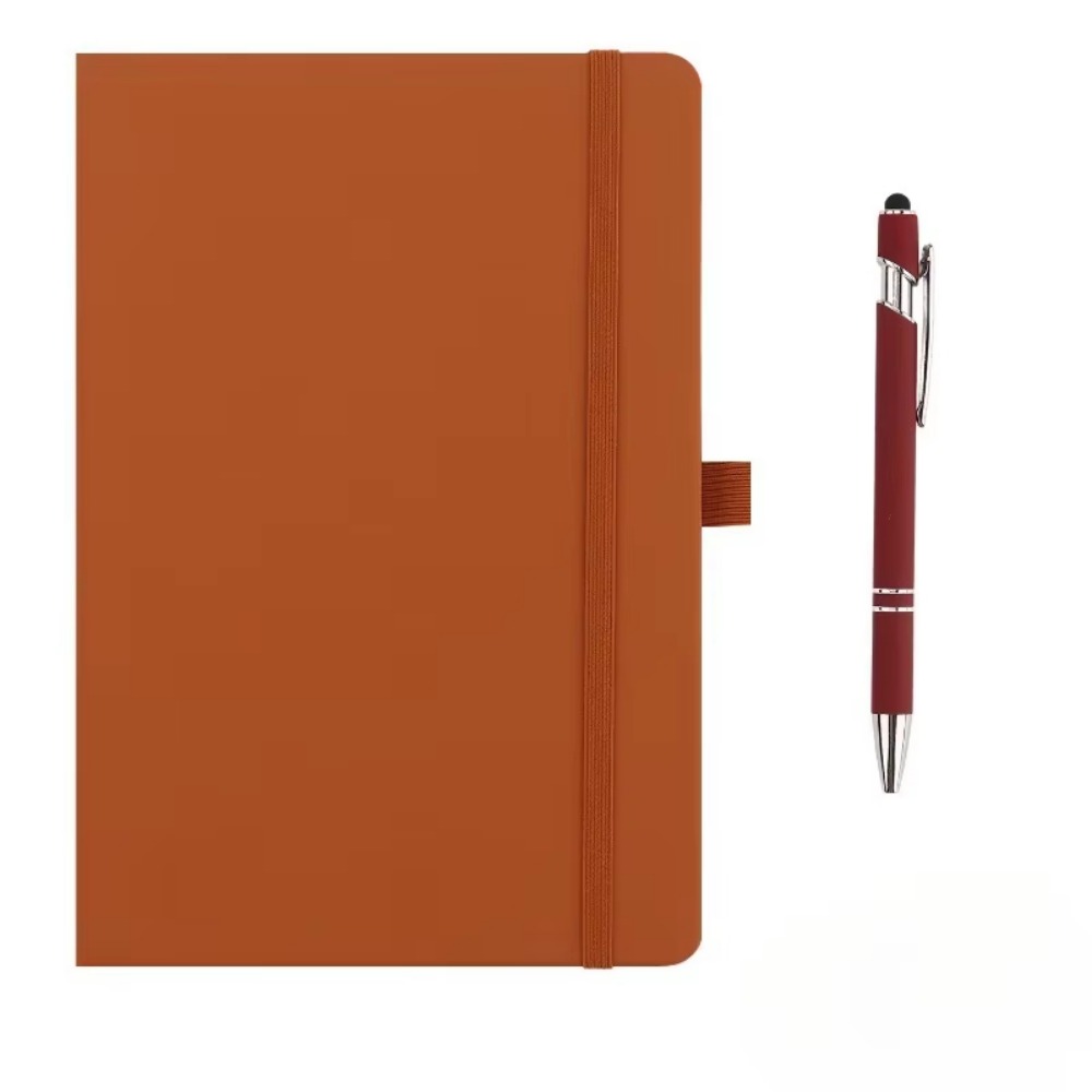 Leather Work Diary Covers - Mini carnets de notes avec bande