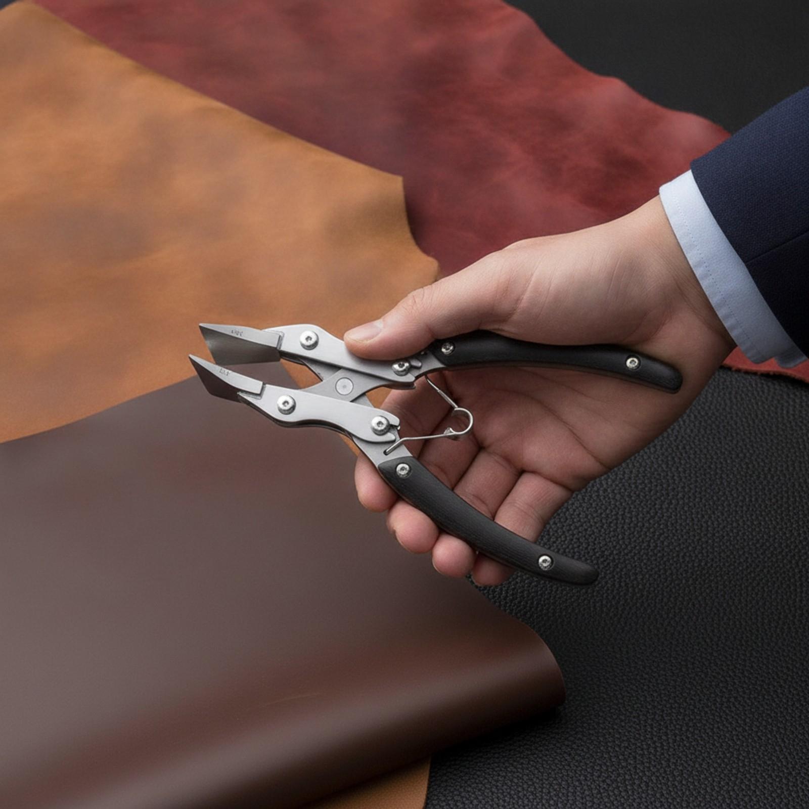 Pince à bec plat, outil pour t - Leatherwork Hand Press avis et prix